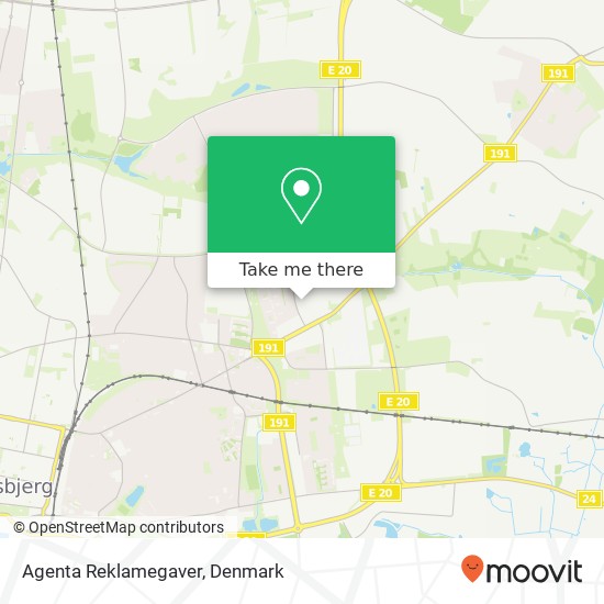 Agenta Reklamegaver map