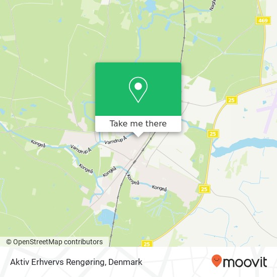 Aktiv Erhvervs Rengøring map