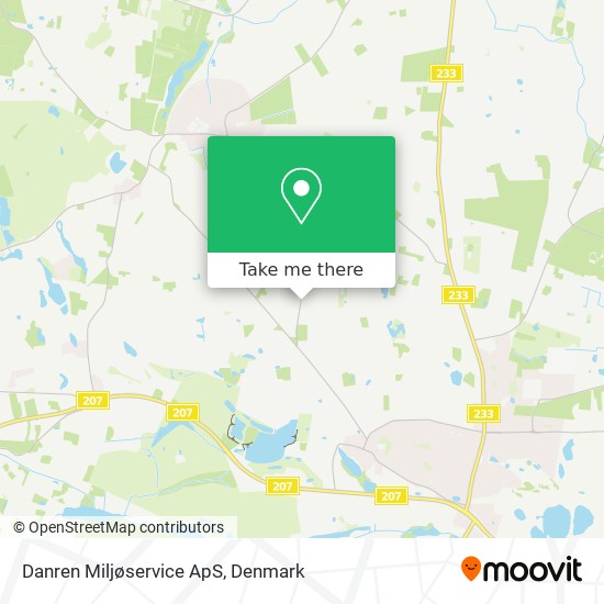 Danren Miljøservice ApS map