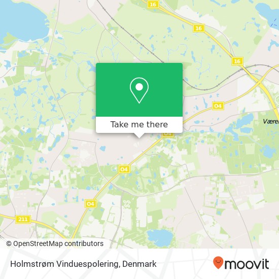 Holmstrøm Vinduespolering map