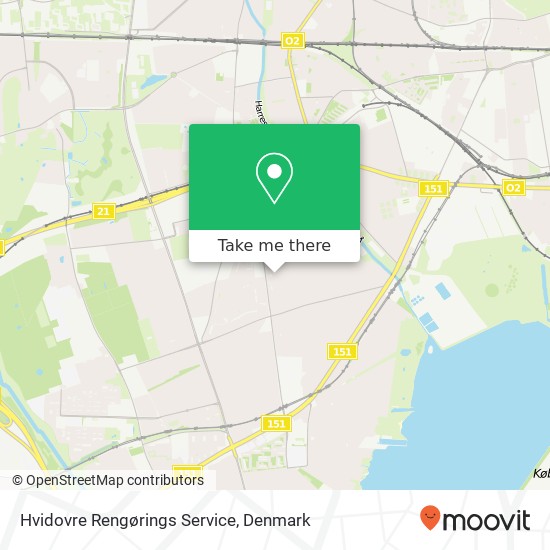 Hvidovre Rengørings Service map