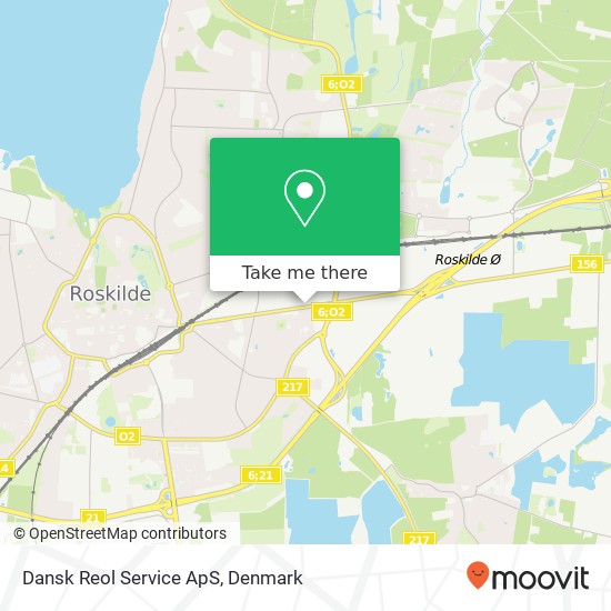 Dansk Reol Service ApS map