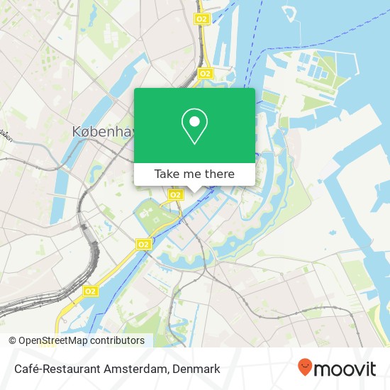 Café-Restaurant Amsterdam map