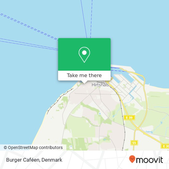 Burger Caféen map