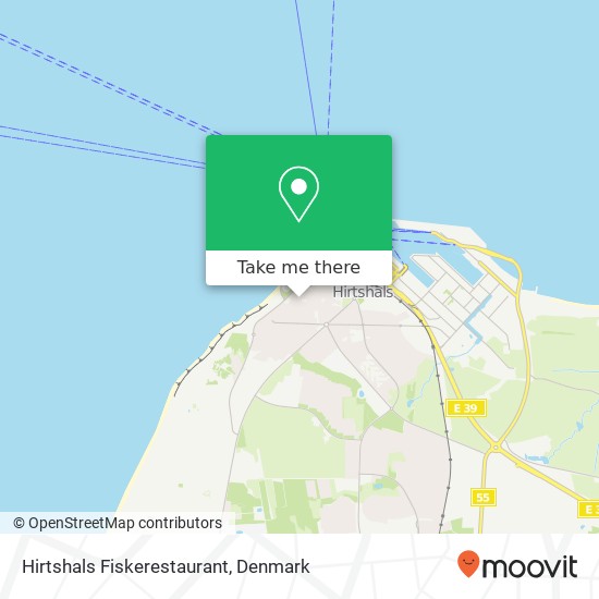 Hirtshals Fiskerestaurant map