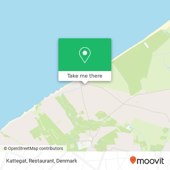 Kattegat, Restaurant map