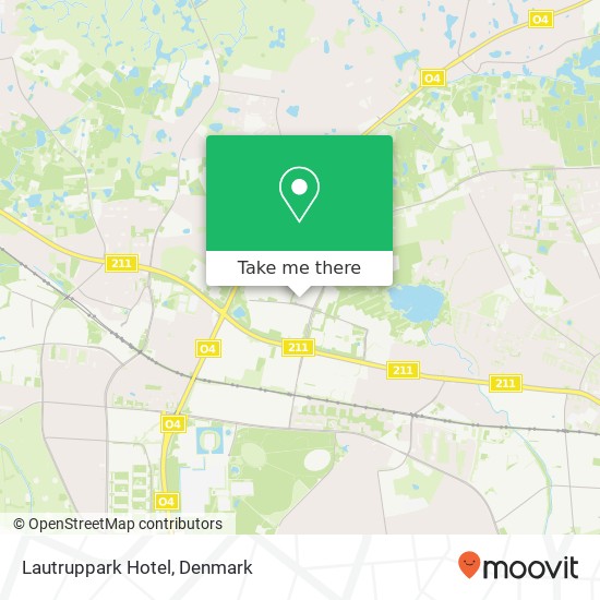 Lautruppark Hotel map