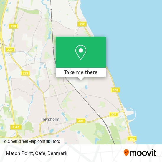 Match Point, Cafe map