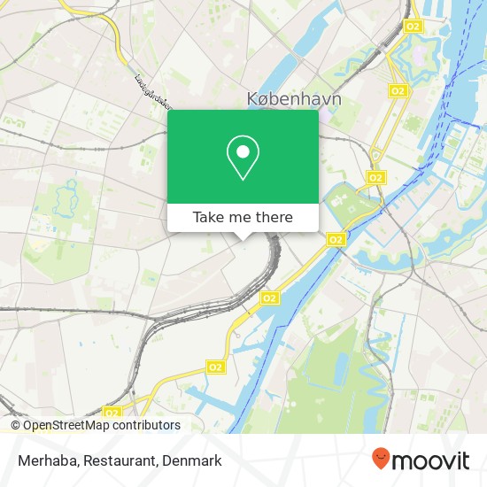 Merhaba, Restaurant map
