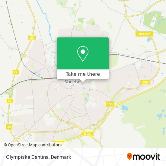 Olympiske Cantina map