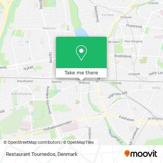 Restaurant Tournedos map