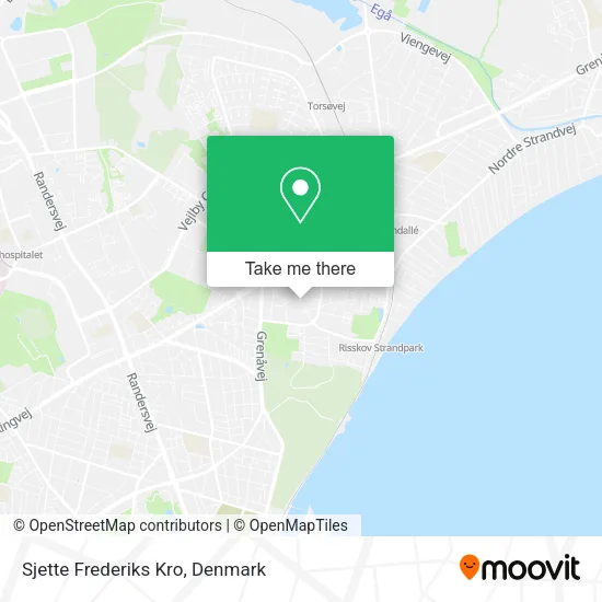 Sjette Frederiks Kro map