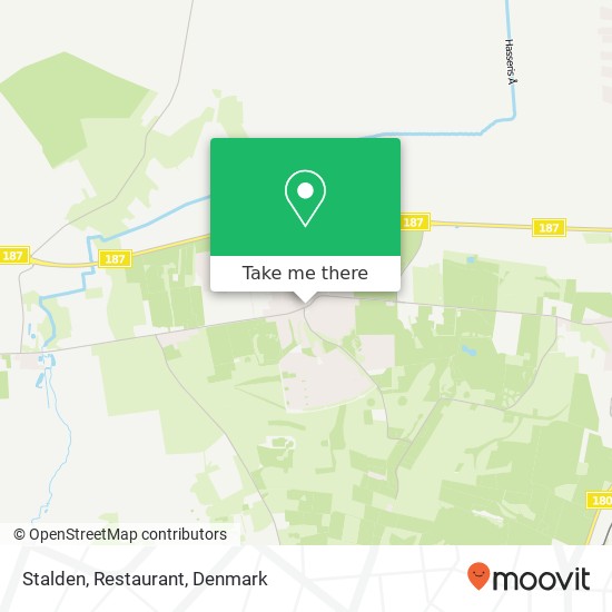 Stalden, Restaurant map