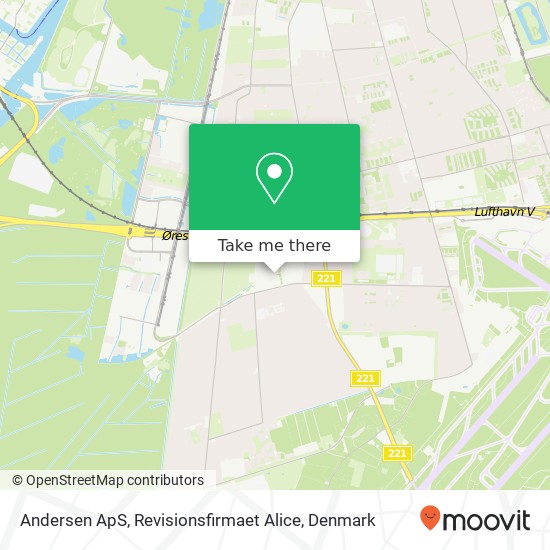 Andersen ApS, Revisionsfirmaet Alice map