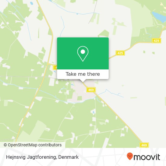 Hejnsvig Jagtforening map