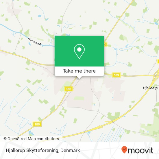 Hjallerup Skytteforening map