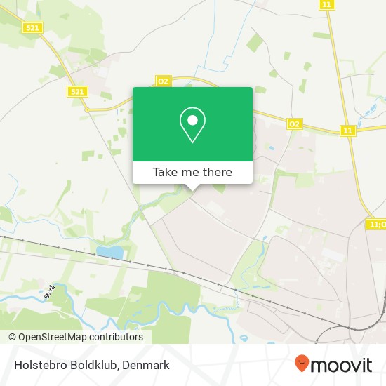 Holstebro Boldklub map