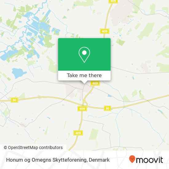 Honum og Omegns Skytteforening map