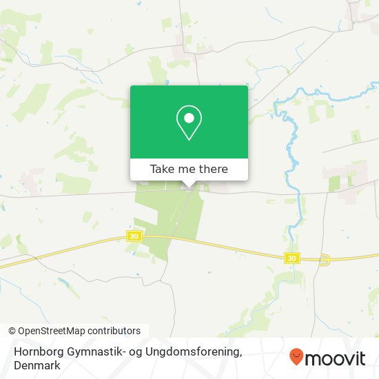 Hornborg Gymnastik- og Ungdomsforening map