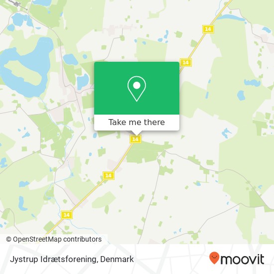 Jystrup Idrætsforening map