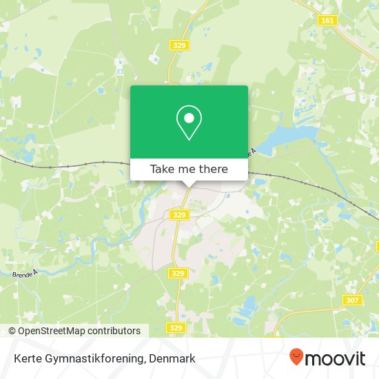 Kerte Gymnastikforening map