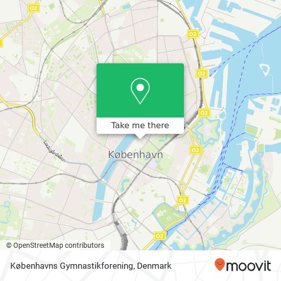 Københavns Gymnastikforening map