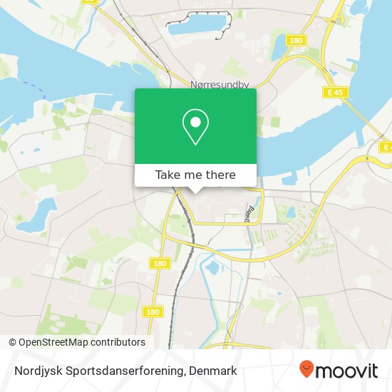 Nordjysk Sportsdanserforening map