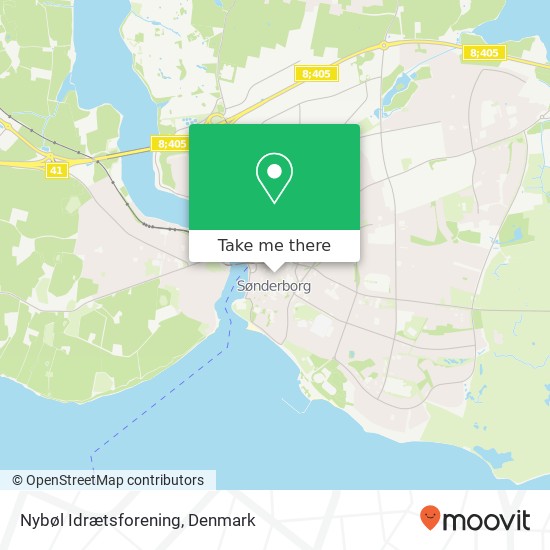 Nybøl Idrætsforening map