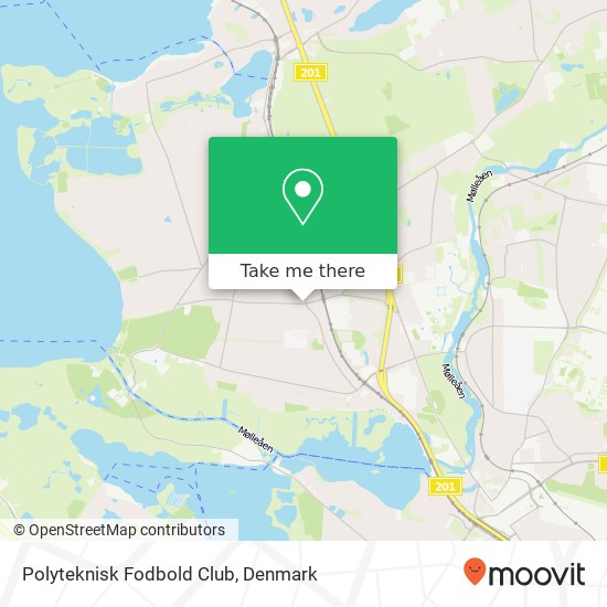 Polyteknisk Fodbold Club map