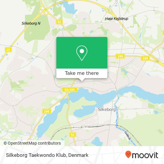 Silkeborg Taekwondo Klub map