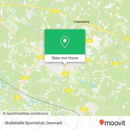 Skallebølle Sportsklub map