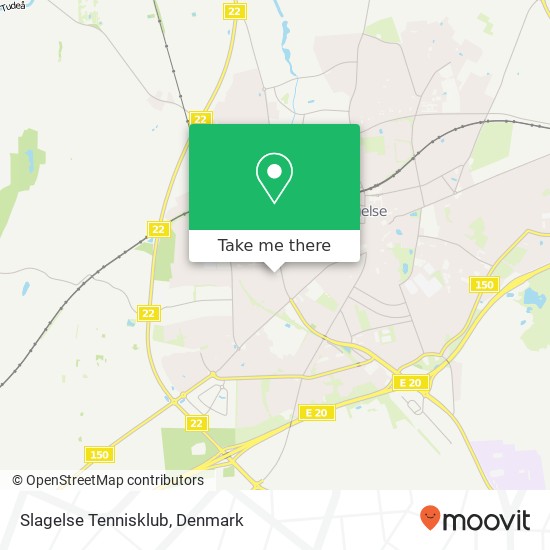 Slagelse Tennisklub map