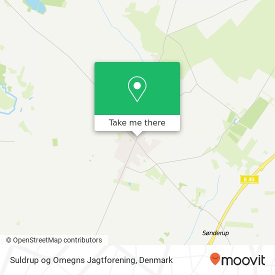 Suldrup og Omegns Jagtforening map