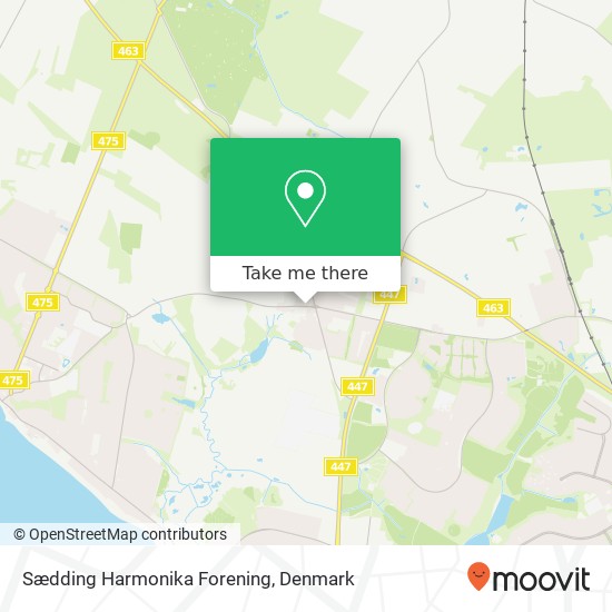 Sædding Harmonika Forening map
