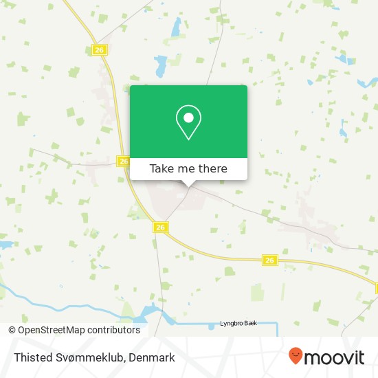 Thisted Svømmeklub map