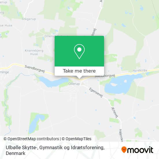 Ulbølle Skytte-, Gymnastik og Idrætsforening map
