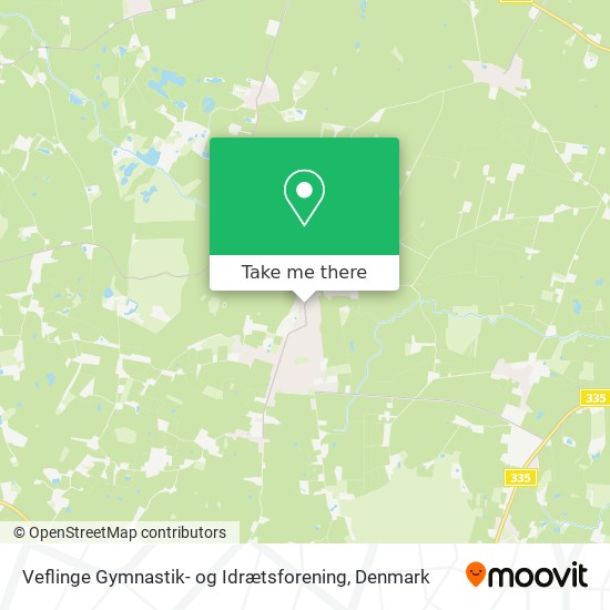 Veflinge Gymnastik- og Idrætsforening map