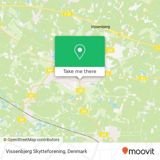 Vissenbjerg Skytteforening map