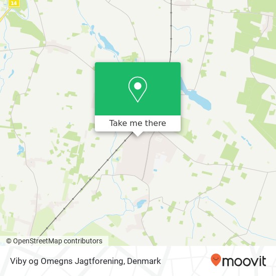 Viby og Omegns Jagtforening map