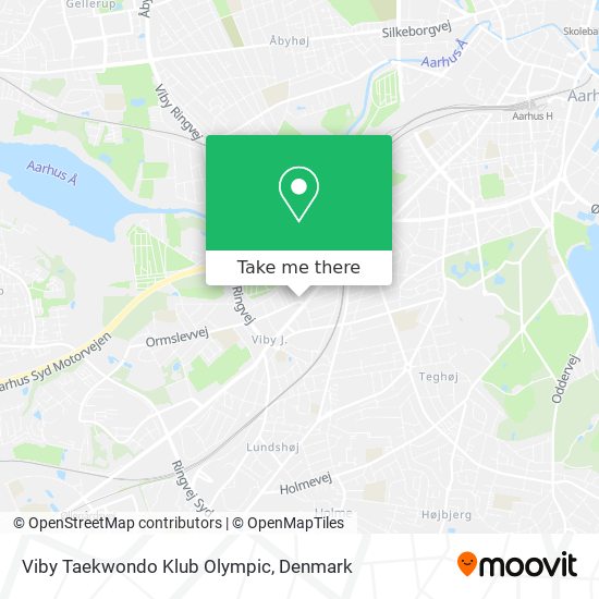 Viby Taekwondo Klub Olympic map