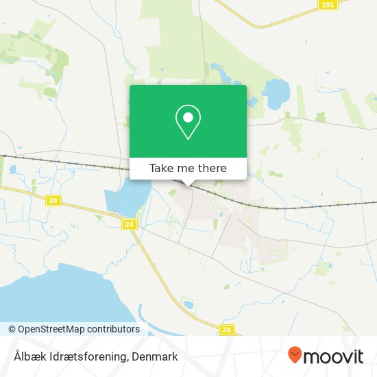 Ålbæk Idrætsforening map