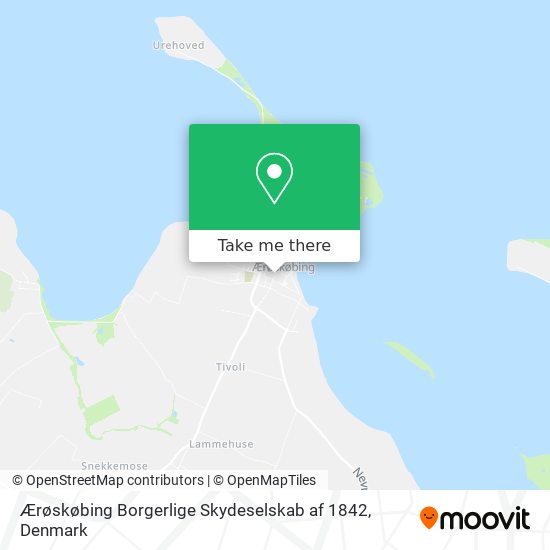 Ærøskøbing Borgerlige Skydeselskab af 1842 map