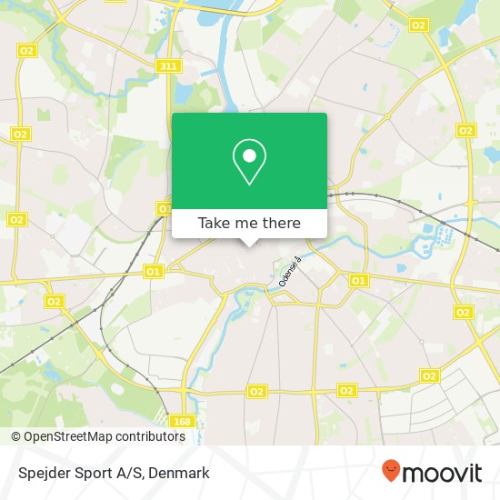 Spejder Sport A/S map