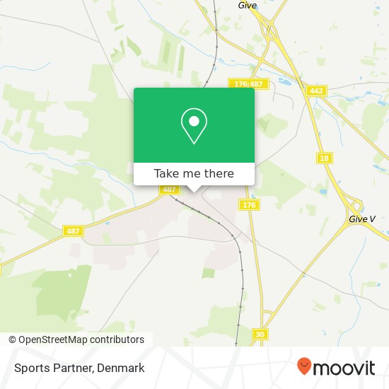 Sports Partner map