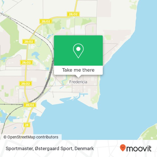 Sportmaster, Østergaard Sport map