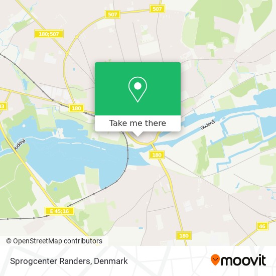 Sprogcenter Randers map