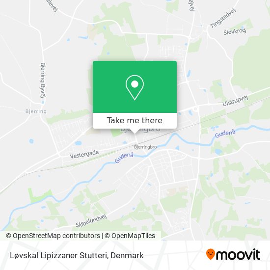 Løvskal Lipizzaner Stutteri map