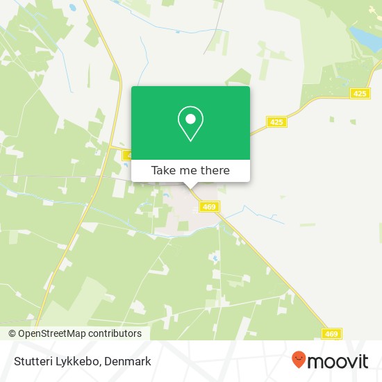 Stutteri Lykkebo map