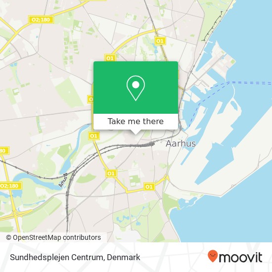 Sundhedsplejen Centrum map