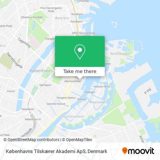 Københavns Tilskærer Akademi ApS map